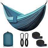 Hängematte Outdoor Camping Hängematten 2 Personen 300 x 200 cm Ultraleicht Tragbar Reise...