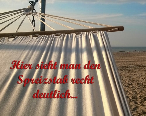 Varianten von Tuchhängematten